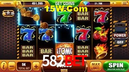 Jackpots e promoções na 582Bet